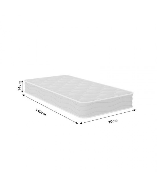 Στρώμα Cotton Baby Chic Strom μονής όψης 14cm 70x140εκ Στρώμα Cotton Baby Chic Strom μονής όψης 14cm 70x140εκ