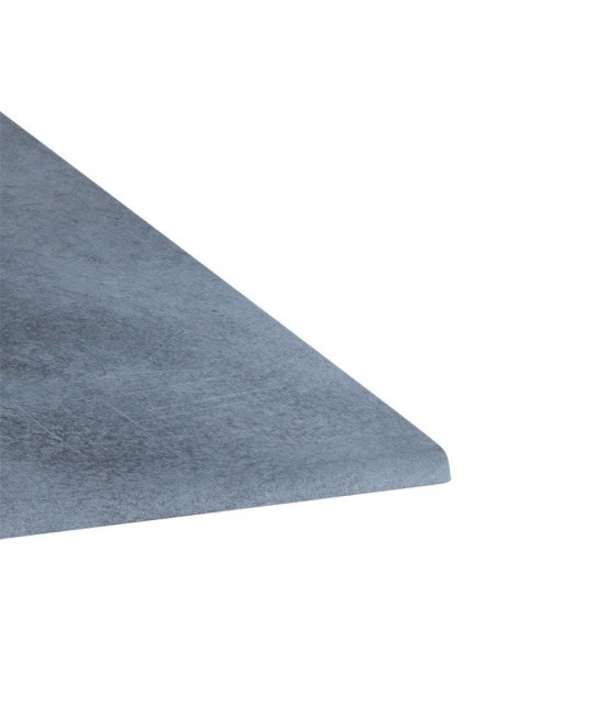 Επιφάνεια τραπεζιού Copious pakoworld Werzalit γκρι cement I 70x70εκ πάχους 35mm