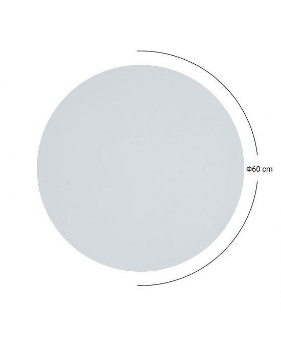 Επιφάνεια τραπεζιού Portico pakoworld HPL wenge Φ60εκ πάχους 12mm