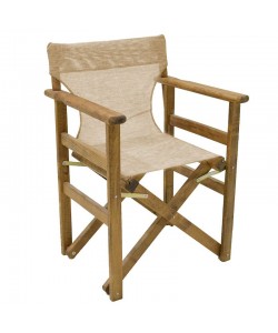 Καρέκλα-πολυθρόνα σκηνοθέτη Retto pakoworld μασίφ ξύλο οξιάς καρυδί-πανί μπεζ-εκρού Καρέκλα-πολυθρόνα σκηνοθέτη Retto pakoworld μασίφ ξύλο οξιάς καρυδί-πανί μπεζ-εκρού