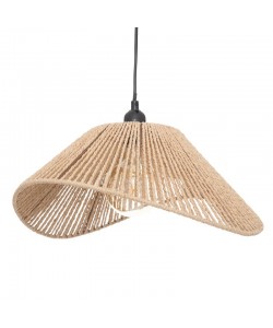 Φωτιστικό οροφής μονόφωτο PWL-1212 pakoworld Ε27 40W μπεζ 45x40x17εκ