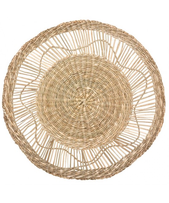 Διακοσμητικό τοίχου Lela pakoworld σετ 3 τεμαχίων φυσικό