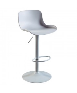 Σκαμπό μπαρ Walden pakoworld PP λευκό