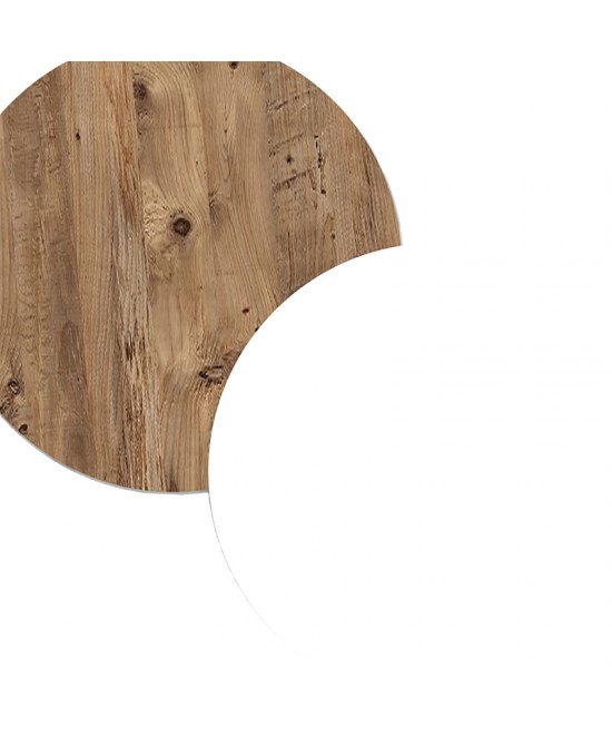 Έπιπλο τηλεόρασης επιτοίχιο Dello pakoworld λευκό-sonoma 180x31.6x29.6εκ