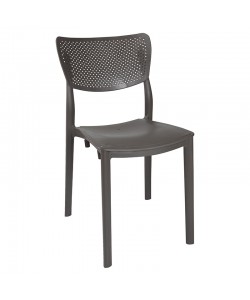 Καρέκλα Ignite pakoworld PP ανθρακί