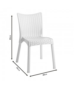 Καρέκλα Confident pakoworld PP cappucino Καρέκλα Confident pakoworld PP cappucino