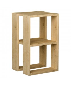 Κομοδίνο Passion pakoworld oak 34x30x55εκ