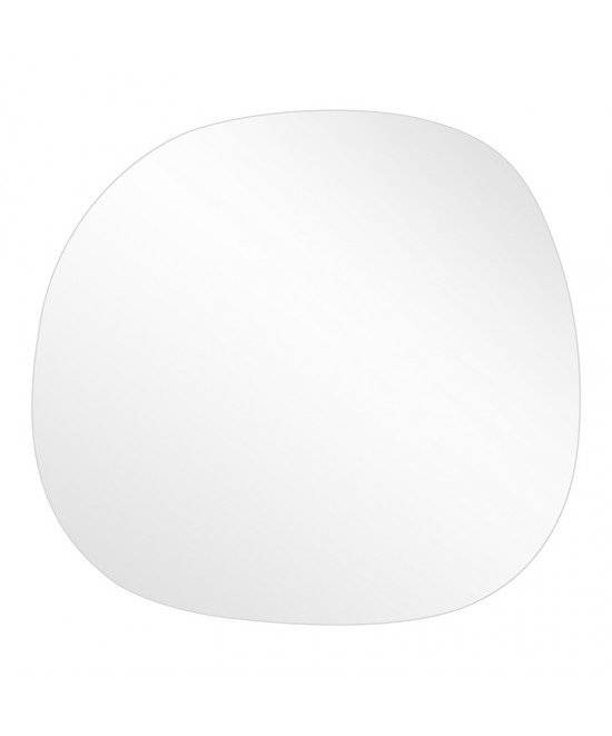 Καθρέπτης Frameless 1 pakoworld μαύρο 49x1.2x52εκ