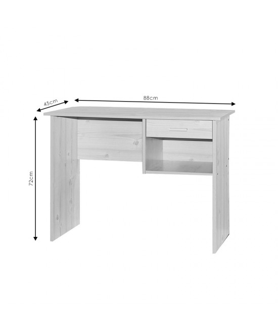 Γραφείο εργασίας-συρταριέρα Michael pakoworld wenge 88x45x72εκ Γραφείο εργασίας-συρταριέρα Michael pakoworld wenge 88x45x72εκ