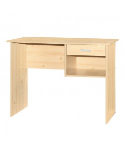 Γραφείο εργασίας-συρταριέρα Michael pakoworld φυσικό 88x45x72εκ