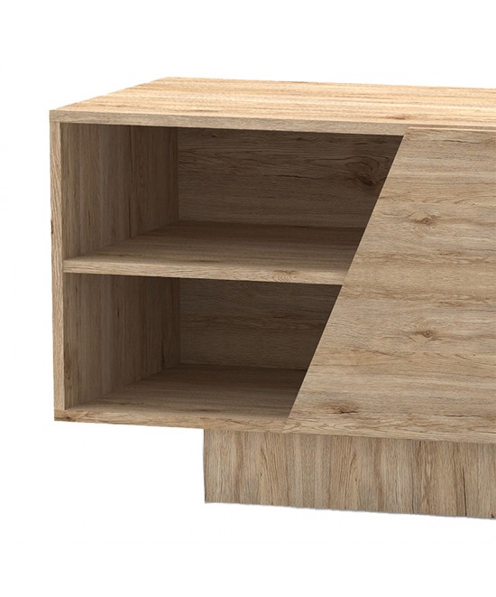 Έπιπλο τηλεόρασης Stevie pakoworld sonoma 160x40x50εκ