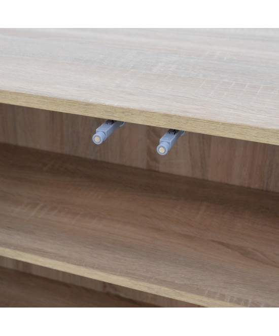 Μπουφές Billie pakoworld sonoma-γκρι 149x40x77εκ