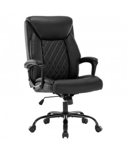 Καρέκλα γραφείου διευθυντή Victory pakoworld pu μαύρο