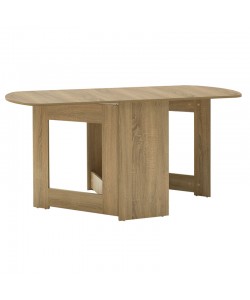 Τραπέζι Nadine pakoworld πολυμορφικό-επεκτεινόμενο χρώμα sonoma 160x80x76.5εκ