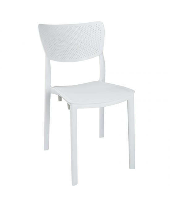 Τραπεζαρία Groovy-Ignite pakoworld σετ 5τεμ PP λευκό 80x80x74,5εκ. Τραπεζαρία Groovy-Ignite pakoworld σετ 5τεμ PP λευκό 80x80x74,5εκ.
