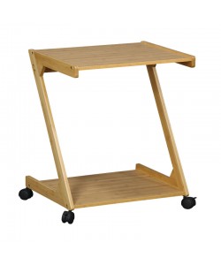 Βοηθητικό τραπέζι Fit pakoworld MDF φυσικό 50x39x59εκ