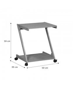 Βοηθητικό τραπέζι Fit pakoworld MDF φυσικό 50x39x59εκ Βοηθητικό τραπέζι Fit pakoworld MDF φυσικό 50x39x59εκ