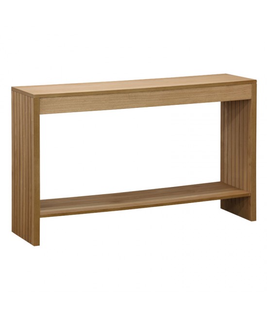 Κονσόλα Focused pakoworld MDF φυσικό 120x35x74εκ