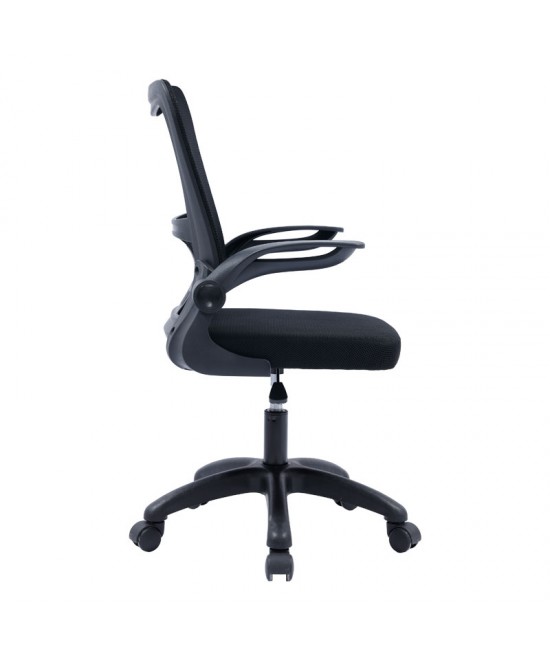 Καρέκλα γραφείου εργασίας Annalise pakoworld mesh μαύρο Καρέκλα γραφείου εργασίας Annalise pakoworld mesh μαύρο