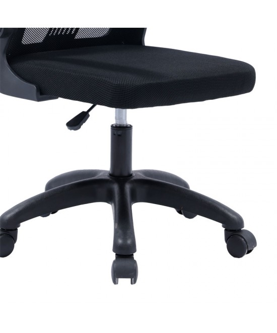 Καρέκλα γραφείου εργασίας Annalise pakoworld mesh μαύρο Καρέκλα γραφείου εργασίας Annalise pakoworld mesh μαύρο