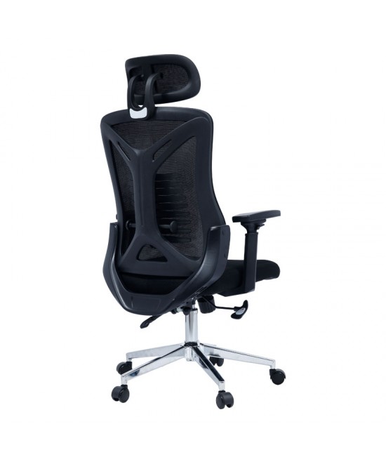 Καρέκλα γραφείου διευθυντή Andrew pakoworld mesh μαύρο
