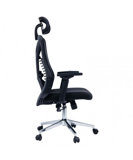 Καρέκλα γραφείου διευθυντή Andrew pakoworld mesh μαύρο