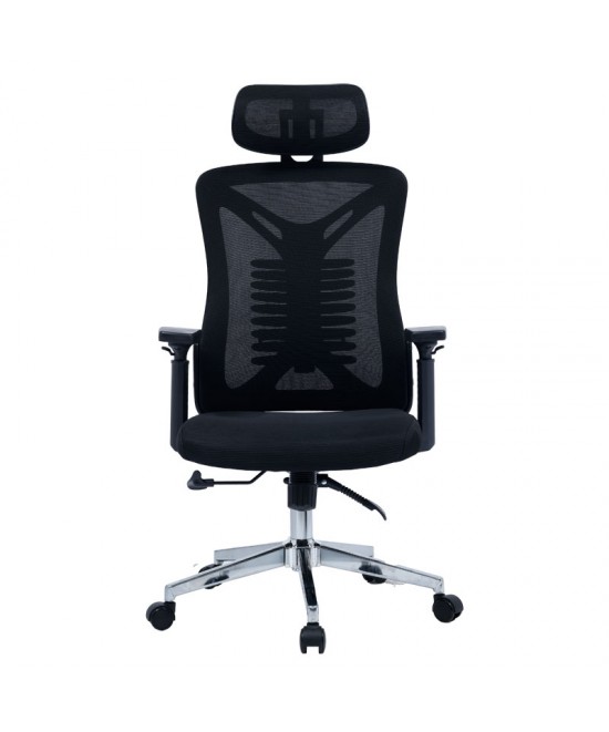 Καρέκλα γραφείου διευθυντή Andrew pakoworld mesh μαύρο