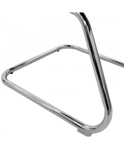 Καρέκλα γραφείου επισκέπτη Valter pakoworld μαύρο pu 55.5x48x88εκ