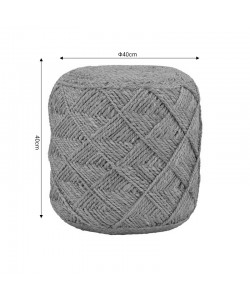 Σκαμπό Vladir Inart φυσικό 100% γιούτα 40x40x40εκ Σκαμπό Vladir Inart φυσικό 100% γιούτα 40x40x40εκ