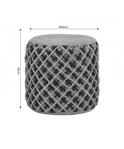 Σκαμπό Nelly Inart φυσικό 100% γιούτα 40x40x40εκ Σκαμπό Nelly Inart φυσικό 100% γιούτα 40x40x40εκ