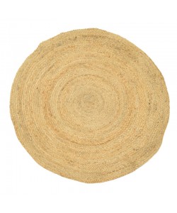 Χαλί Solon Inart φυσικό γιούτα 120x120x1εκ