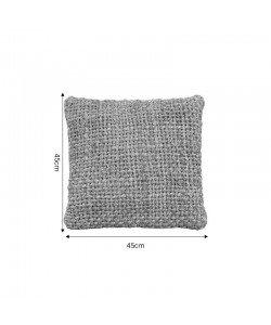 Μαξιλάρι Petron Inart φυσικό γιούτα 45x45x2.5εκ Μαξιλάρι Petron Inart φυσικό γιούτα 45x45x2.5εκ