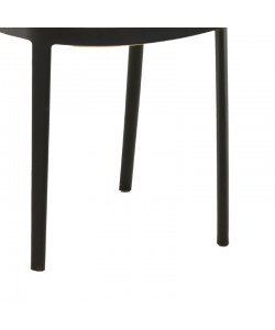 Καρέκλα Westley pakoworld pp φυσικό-μαύρο 55x47x81εκ Καρέκλα Westley pakoworld pp φυσικό-μαύρο 55x47x81εκ