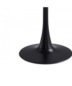 Τραπέζι Elijah pakoworld μαύρο Φ60x74cm