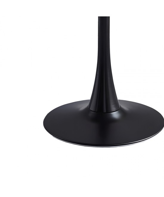 Τραπέζι Elijah pakoworld μαύρο Φ60x74cm Τραπέζι Elijah pakoworld μαύρο Φ60x74cm