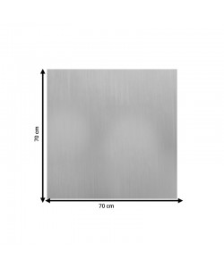 Επιφάνεια τραπεζιού Tredial pakoworld τ.Werzalit μπεζ 70x70εκ