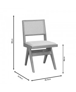 Τραπεζαρία Winslow pakoworld σετ 7τεμ ξύλο rubberwood σε ανοιχτό καρυδί απόχρωση 160x85x75εκ