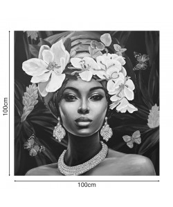 Πίνακας σε καμβά Beauty Inart 100x3x100εκ