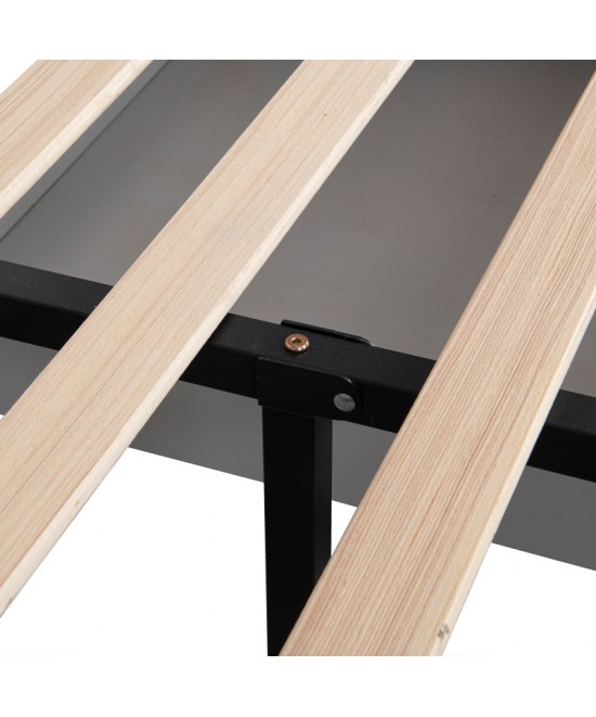 Κρεβάτι διπλό Veloty pakoworld ύφασμα μπεζ με συρτάρια 150x200εκ