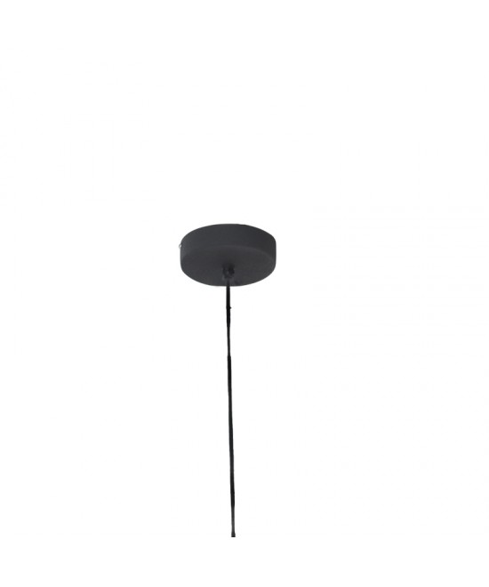 Φωτιστικό οροφής Kelsy Inart E27 μαύρο μέταλλο Φ30x122εκ Φωτιστικό οροφής Kelsy Inart E27 μαύρο μέταλλο Φ30x122εκ