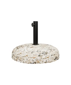 Βάση ομπρέλας Breezy pakoworld τσιμέντο ψηφιδωτή 35kg Φ50εκ