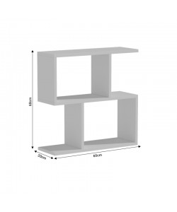 Βοηθητικό τραπέζι Kora pakoworld μελαμίνης λευκό 60x20x60εκ Βοηθητικό τραπέζι Kora pakoworld μελαμίνης λευκό 60x20x60εκ