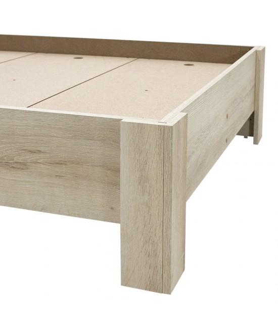 Κρεβάτι παιδικό Looney pakoworld σε χρώμα castillo-μπλε 100x200εκ