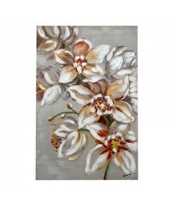 Πίνακας σε καμβά Flourish I Inart 80x3x120εκ