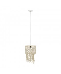 Φωτιστικό οροφής Zelian Inart E27 φυσικό Φ25x100εκ