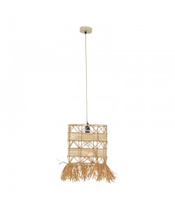 Φωτιστικό οροφής Crossio Inart E27 φυσικό Φ30x110εκ