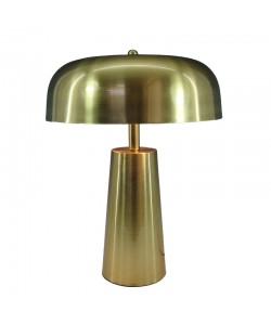 Επιτραπέζιο φωτιστικό Luminary Inart Ε27 χρυσό μέταλλο Φ30x40εκ