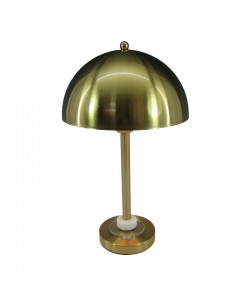 Επιτραπέζιο φωτιστικό Lustrous Inart Ε27 χρυσό μέταλλο Φ25x42εκ