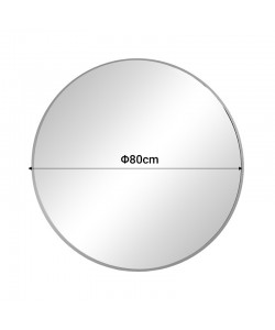 Καθρέπτης Emmett Inart χρυσό αλουμίνιο Φ80x2.5εκ
