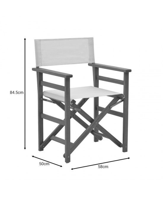 Τραπεζαρία Bistrual-Lazio pakoworld σετ 3τεμ πτυσσόμενο φυσικό μασίφ ξύλο ακακίας 50x50x70εκ